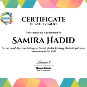 PDF Certificate